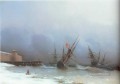 warning of storm 1851 Romantic Ivan Aivazovsky Russian